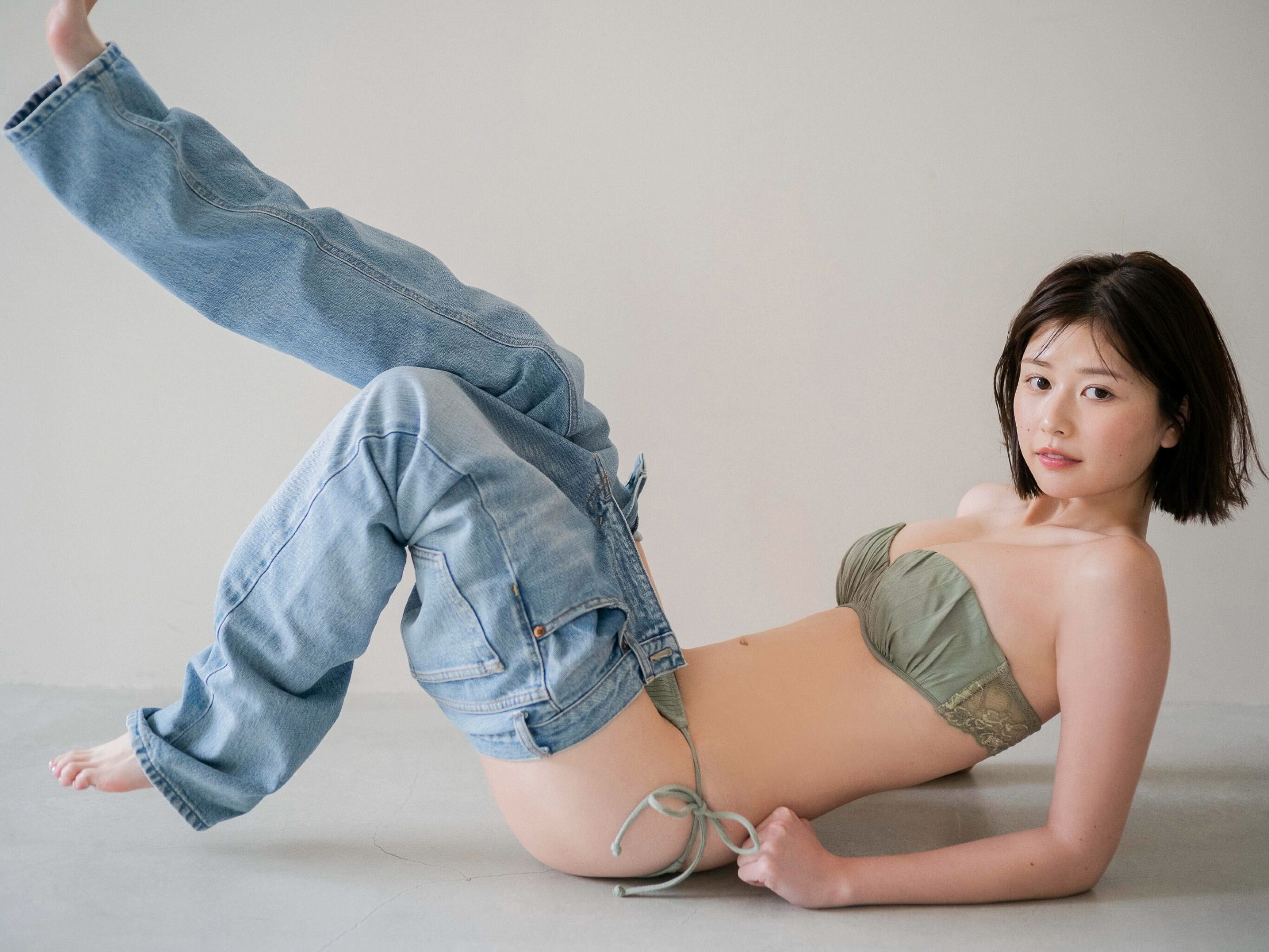 冴木柚葉のFカップエロ画像302枚!巨乳すぎるブランチ娘が即抜ける