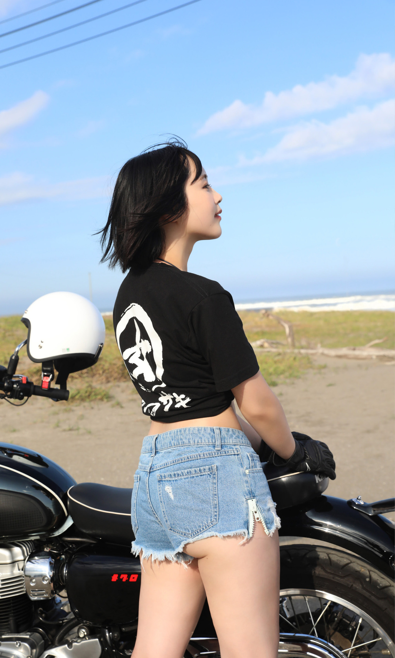 夜道雪のGカップエロ画像325枚！バイク系YouTuberのマシュマロ巨乳